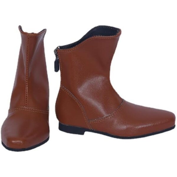 Braune Lederschuhe für BJD SD 1/3 60cm Puppen – elegante und widerstandsfähige Stiefel