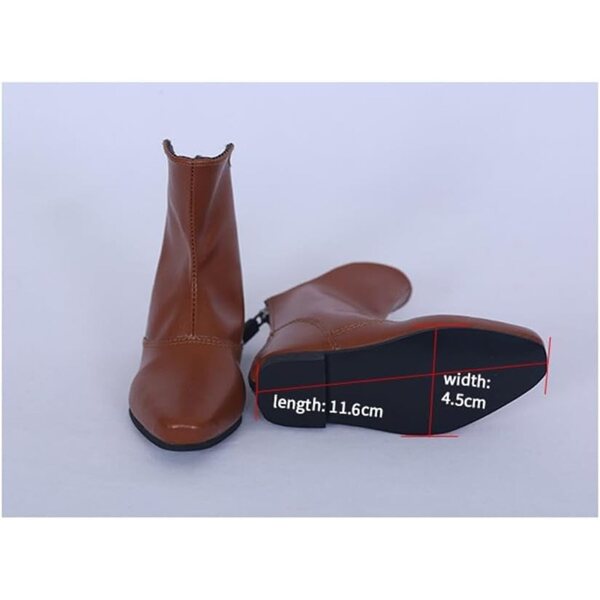Braune Lederschuhe für BJD SD 1/3 60cm Puppen – elegante und widerstandsfähige Stiefel