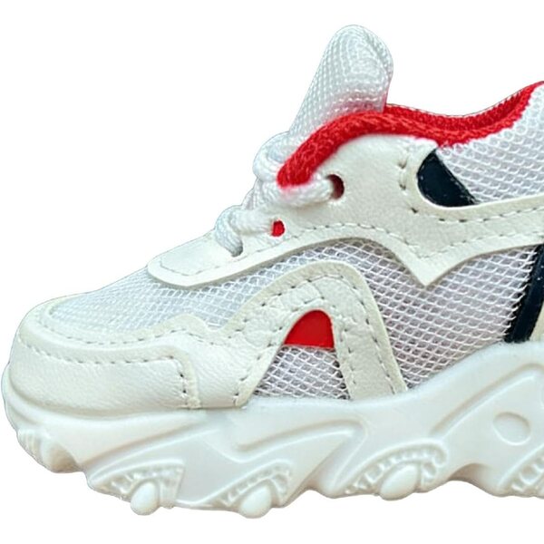Oshhni Scarpe Miniature per Bambole 1:3 Sneakers Rosse 7,5 cm Accessori Action Figure
