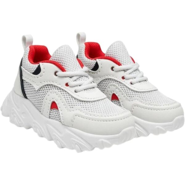 kowaku Scarpe da Ginnastica per Bambole 24 Pollici - Sneakers Femminili in Tessuto Rosso