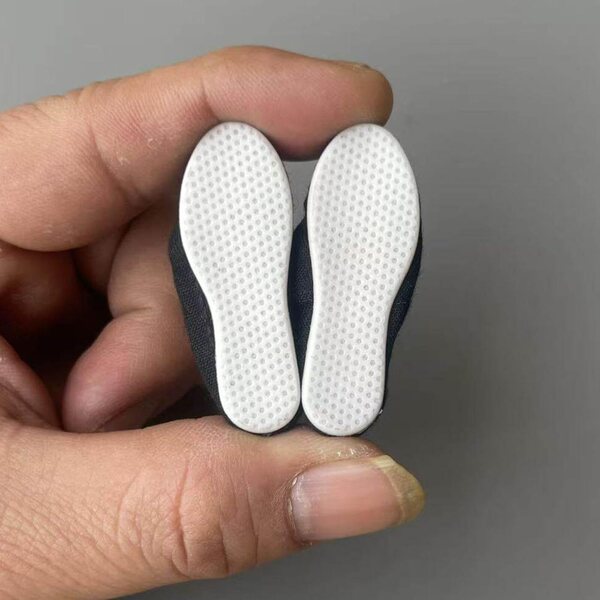 Oshhni Scarpe in Tessuto per Action Figure 1/6 Maschili – Miniature 12 Pollici Casual