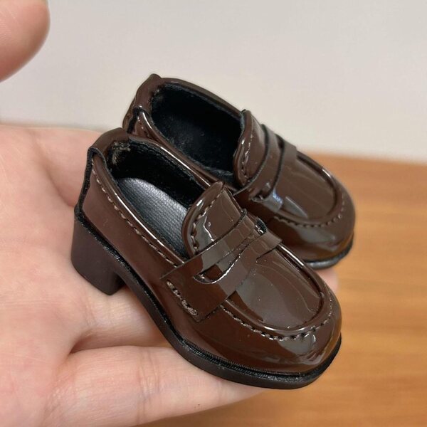 Scarpe per Bambole BJD 1/4 Marrone 16-18 Pollici | Accessori Miniature Colcolo