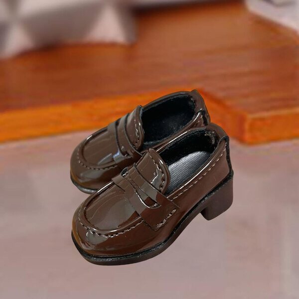 Scarpe per Bambole BJD 1/4 Marrone 16-18 Pollici | Accessori Miniature Colcolo