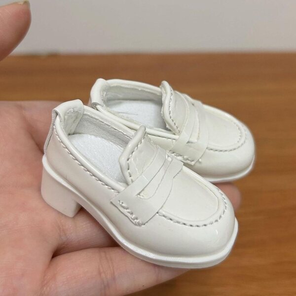 Oshhni Scarpe Bambola 1/4 in PU resistenti e realistiche per bambole BJD 16-18 pollici