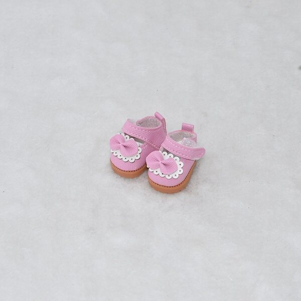 Prinzessinnenschuhe für Puppen von 15–17 cm, Set mit 3 Paaren aus hochwertigem PU-Leder