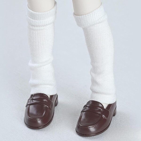 Miniaturschuhe für 1/6 weibliche Actionfiguren braun aus PU-Leder TTETTZ