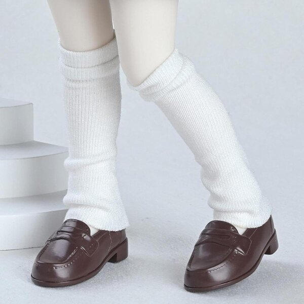 Miniaturschuhe für 1/6 weibliche Actionfiguren braun aus PU-Leder TTETTZ