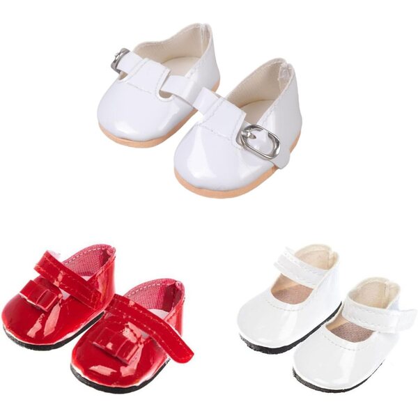 Weiche, rutschfeste und langlebige 14-Zoll-Puppenschuhe aus PU-Leder für 14-Zoll-Puppen