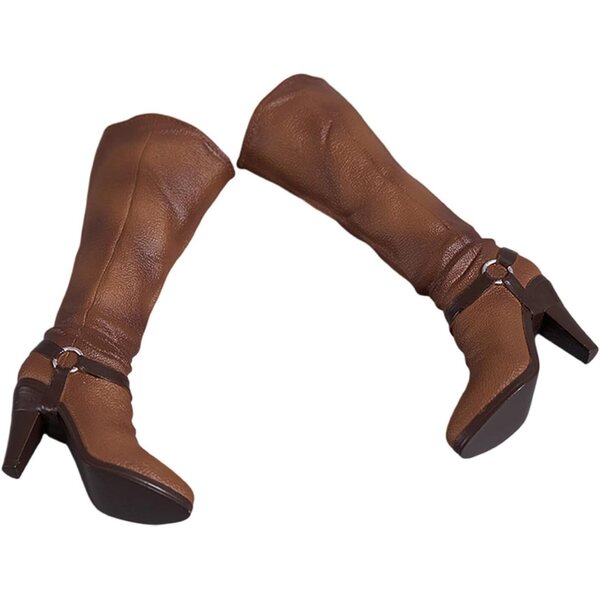 1/6 Braune Stiefel für 12 Zoll große weibliche Actionfiguren - SZLIFE