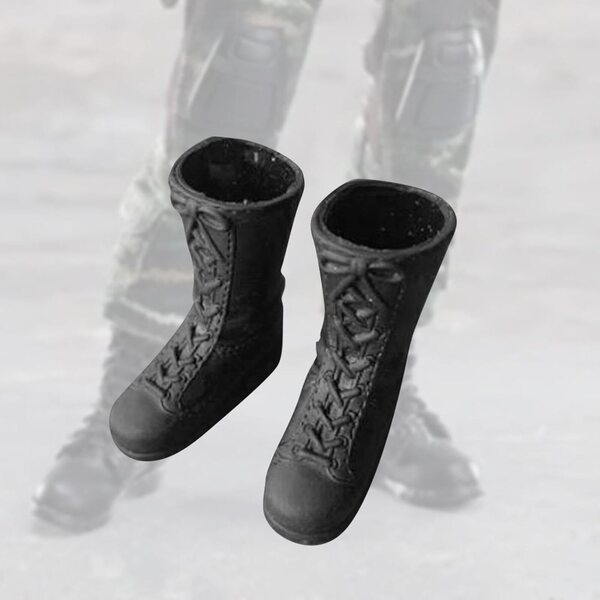 Miniatur-Halbstiefel für 12-Zoll-Actionfiguren im Maßstab 1:6