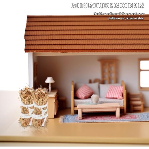 Supvox 6 Miniatur-Heukugeln für DIY-Dekorationen und Miniaturgärten
