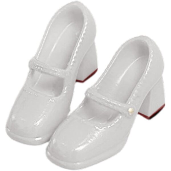 Oshhni Scarpe per Action Figure 1:12 Tacchi Alti da Donna Miniature Eleganti 2,7 cm