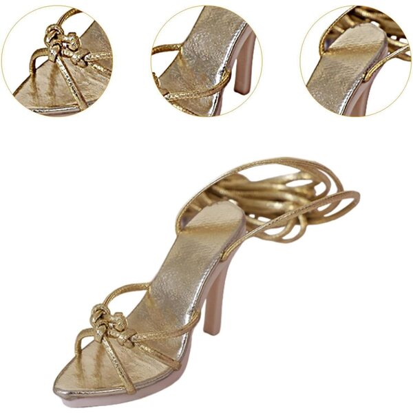 Schuhe mit hohen Absätzen für Puppen im Maßstab 1:4 – eleganter und realistischer Stil