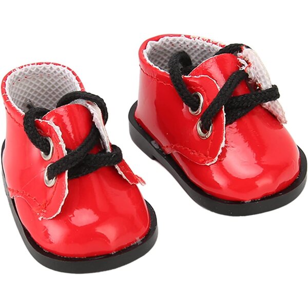 7 Paar farbige Lederschuhe für 20-cm-Puppen – Modeaccessoires von Zhangpu