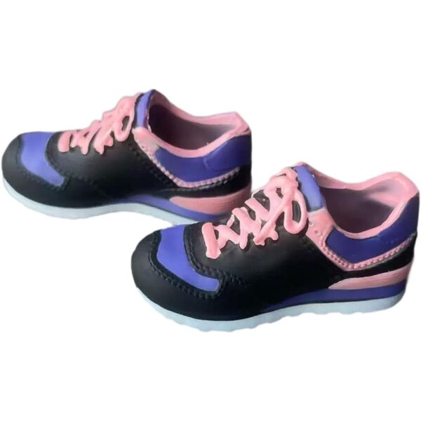 1/6 Puppenschuhe, langlebige PVC-Turnschuhe, lässiges Zubehör für 12-Zoll-Actionfiguren