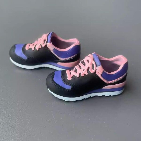 1/6 Puppenschuhe, langlebige PVC-Turnschuhe, lässiges Zubehör für 12-Zoll-Actionfiguren