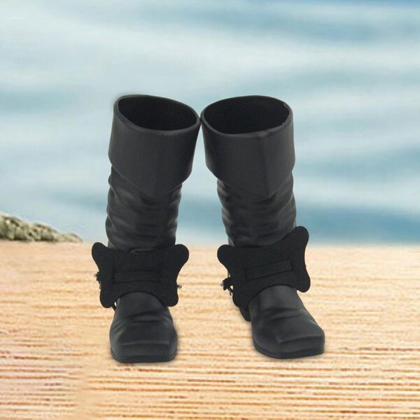 1/6 Vintage Mittelalterstiefel für 12 Zoll große männliche Actionfiguren aus PP