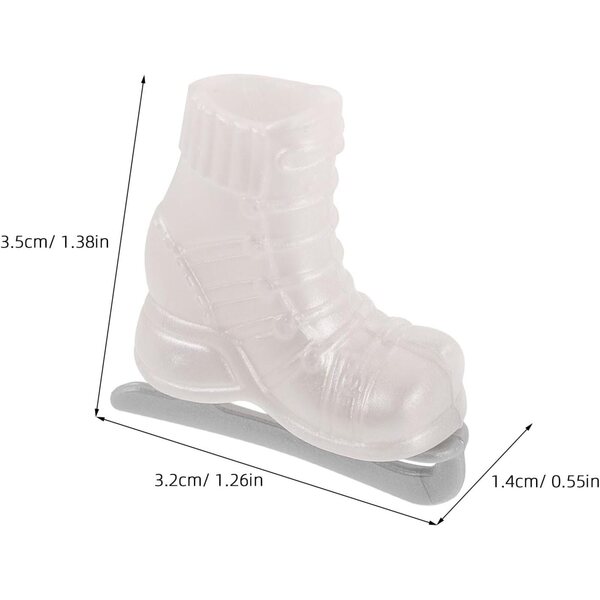 Set mit 10 Miniatur-Rollschuhen für Puppen – Zubehör für Puppenhäuser 1:6