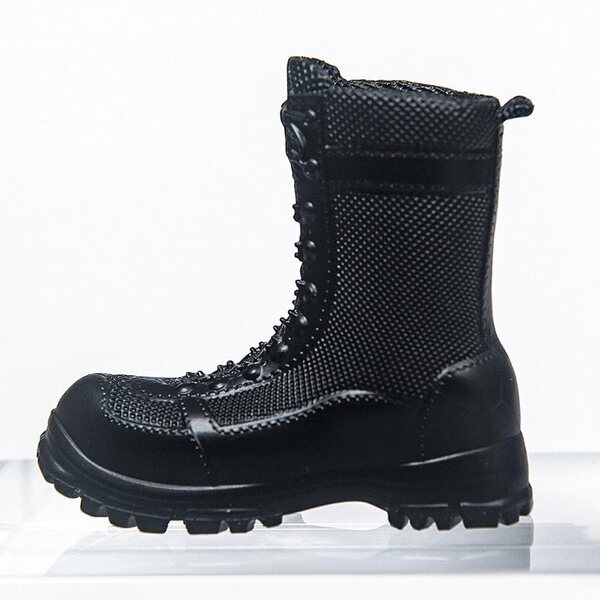 1/6 Herrenstiefel für 12-Zoll-Actionfiguren aus PVC, stilvoll und langlebig