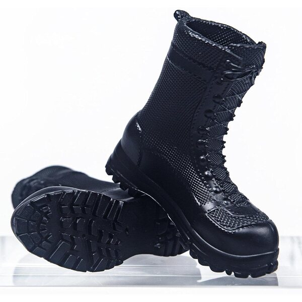 1/6 Herrenstiefel für 12-Zoll-Actionfiguren aus PVC, stilvoll und langlebig