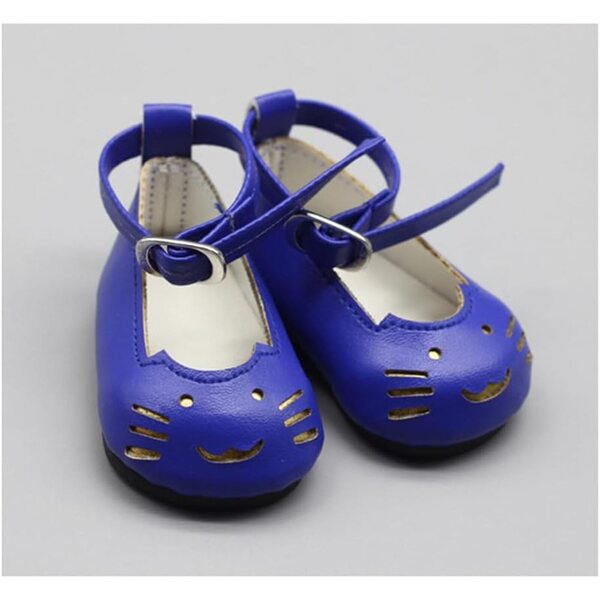 Flache Schuhe für 46 cm große Codulu-Puppe, Freizeitkleidungszubehör, 1 Paar