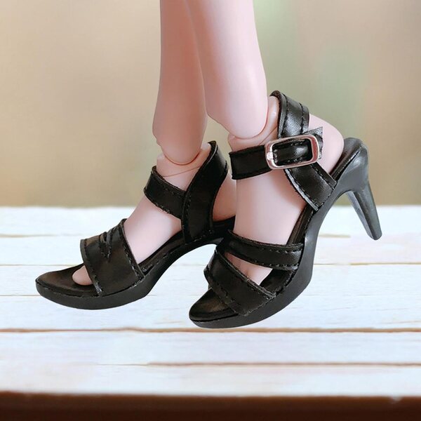 TISHITA PVC-High-Heel-Schuhe für 1/6 weibliche Puppen, 24 Zoll