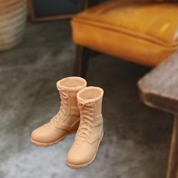 Stiefel für Actionfigur 1:12 Fiocias weiblich 6 Zoll, widerstandsfähiges PP-Material