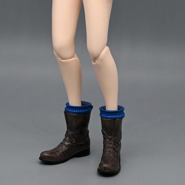 1/6 Miniatur-Damenstiefel für 12-Zoll-Actionfiguren, stilvoll und lässig