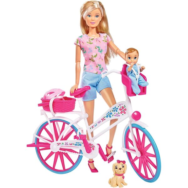 Steffi Love Radtour mit Baby und Welpe – Simba, 3 Jahre