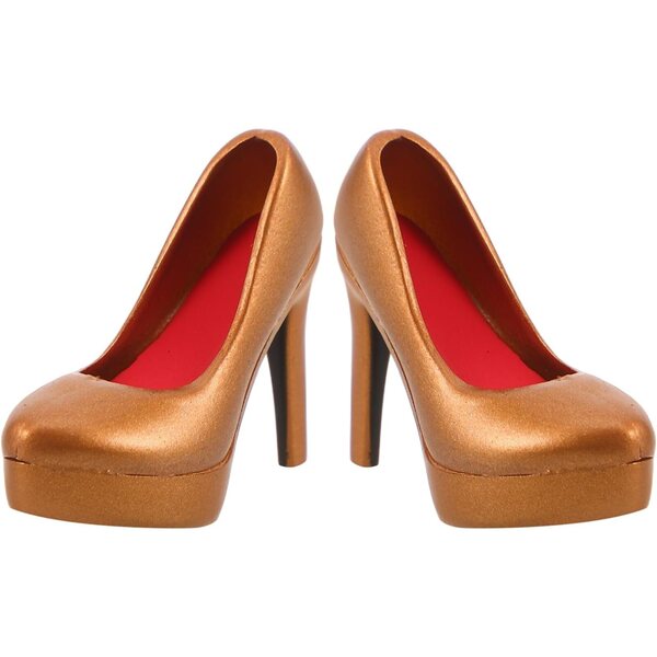 Scarpe con Tacco Alto per Bambole 1/6 ERINGOGO, Sandali Eleganti in Pelle PU