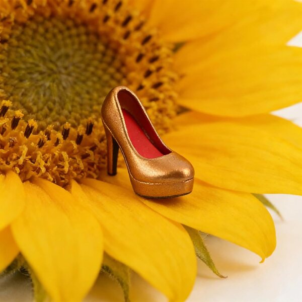 Scarpe con Tacco Alto per Bambole 1/6 ERINGOGO, Sandali Eleganti in Pelle PU