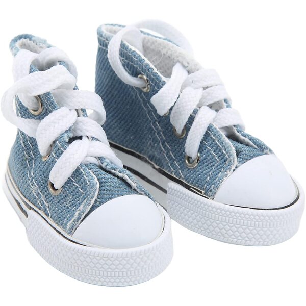 Sorandy Scarpe di Tela Antiscivolo per Bambole 23,6 Pollici - 10 Paia Colorate