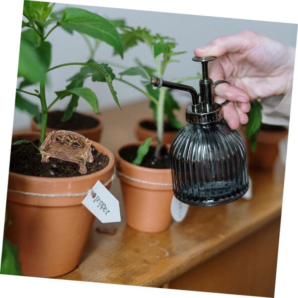 Toyvian Mini Tavolo e Sedia in Resina per Micro Giardini e Bonsai, Set 2 Pezzi