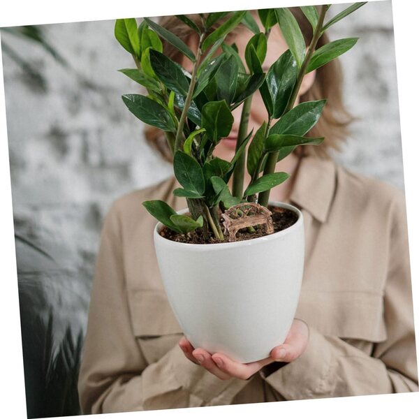 Toyvian Mini Tavolo e Sedia in Resina per Micro Giardini e Bonsai, Set 2 Pezzi