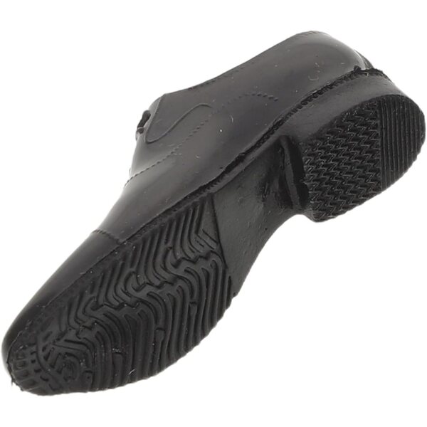 ORFOFE Scarpe Nere Miniatura in Plastica 1/6 per Action Figure e Soldatini Maschili