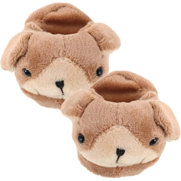 Scarpe di Peluche a Tema Animale per Bambole Invernali 18 Pollici Accessori Morbidi