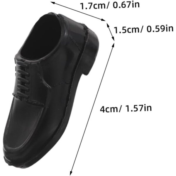 BESPORTBLE 40 Miniaturschuhe für Puppenstiefel und farbige Schuhe für Dekorationen