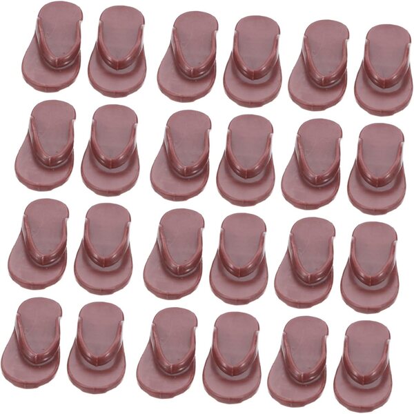 50 Sandali Miniature per Bambole Estive Sopotu, Scarpe Flessibili per Giochi di Moda