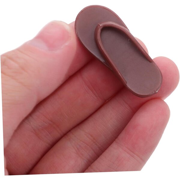 BESTonZON 50 Sandali Miniatura Marrone per Bambole 11 Pollici Accessori Estivi