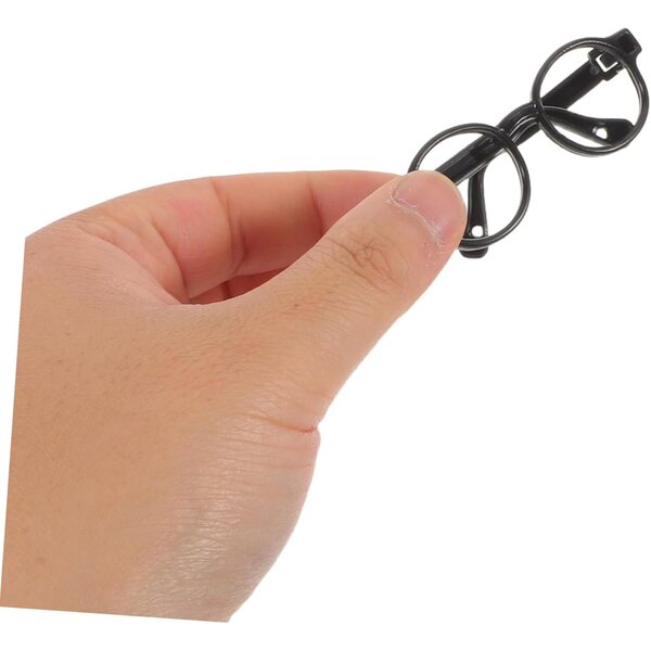 KOMBIUDA Set Occhiali e Scarpe in Miniatura per Bambole - Accessori Creativi e Facili da Usare
