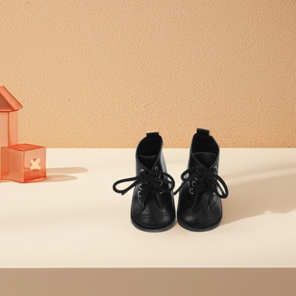 PLAFOPE 2 Paia Stivali in Pelle PU per Bambole da Vestire Accessori Casa e Gioco