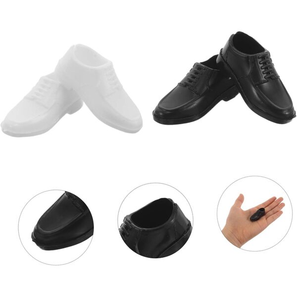 YARNOW 40 Stück Miniaturschuhe für 11-Zoll-Puppen – Puppenhauszubehör