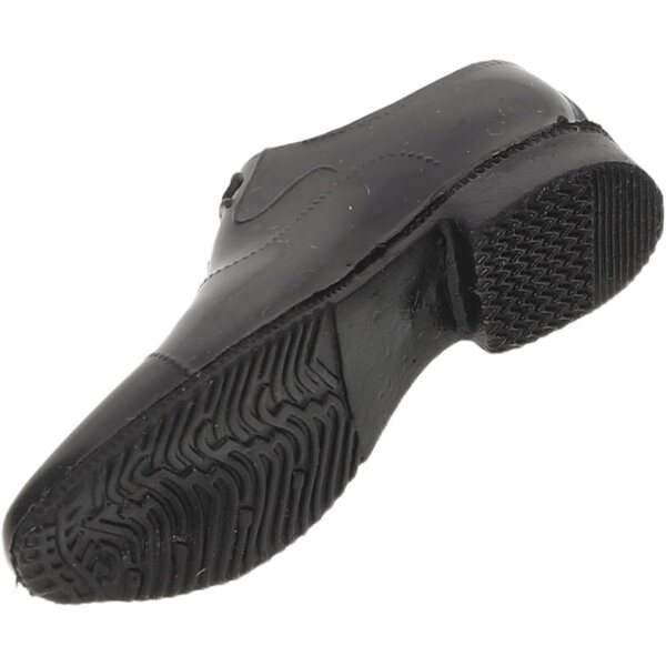 BESPORTBLE Scarpe Uomo Nere in Scala 1/6 per Bambole Action Figure e Case Miniatura