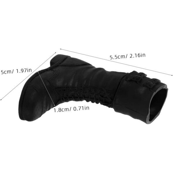 KOMBIUDA Mini Stivali da Ginnastica in Peluche per Bambole – Accessori Natalizi e Collezione