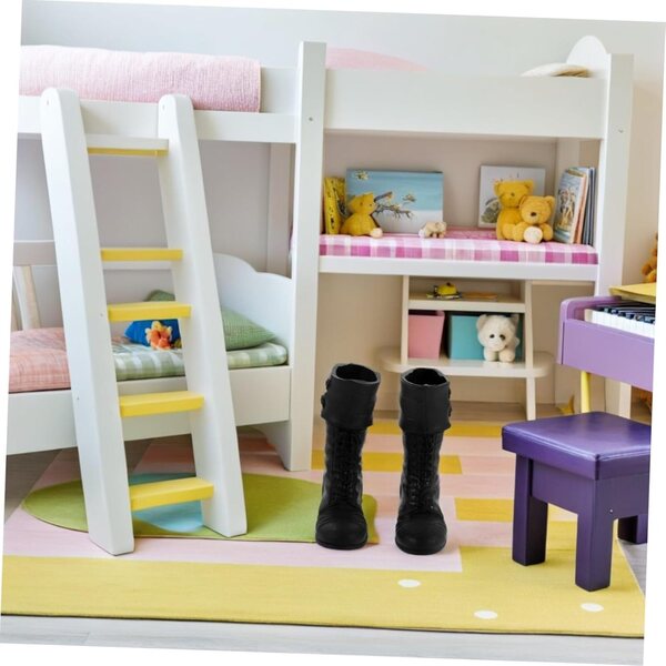 KOMBIUDA Mini Stivali da Ginnastica in Peluche per Bambole – Accessori Natalizi e Collezione