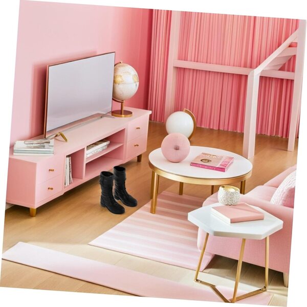 YARNOW Stivali Lunghi Miniatura Neri Realistici per Bambole e Accessori Decorativi