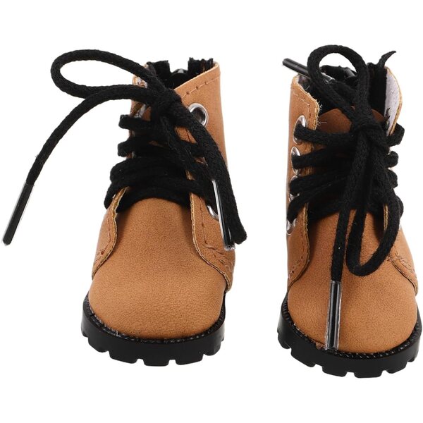 Miniaturstiefel für BJD-Puppen 20 cm, leicht und genäht, Zubehör für Puppenhäuser