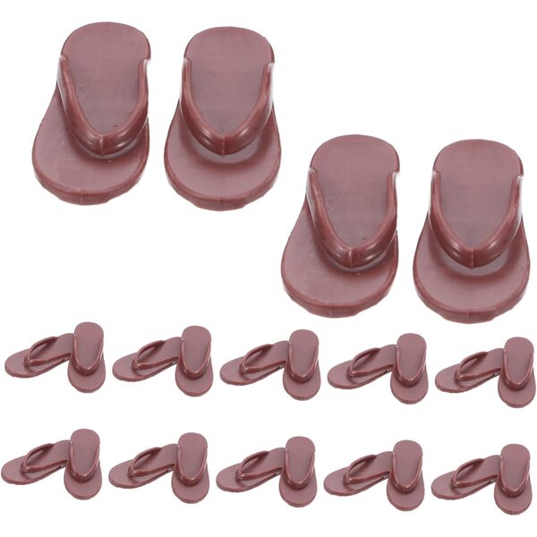 50 Infradito Miniature per Bambole 11" - Scarpe Estive per Casa delle Bambole