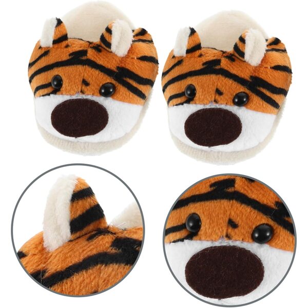 Pantofole Peluche Animale Miniature Morbide e Calde per Bambole 18 Pollici