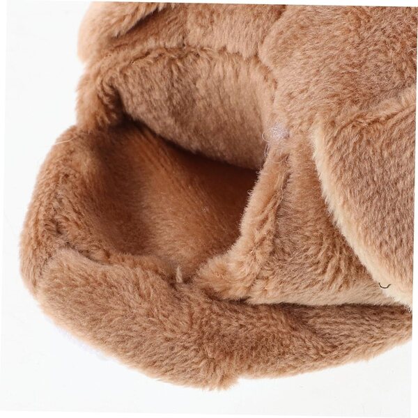 BESTonZON Pantofole in Peluche Animali Morbide per Bambole Accessori Miniatura